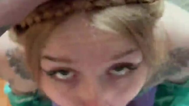 Paleseafoam – Beautiful Elf Girl Sucks Cock And Swallowed Cum