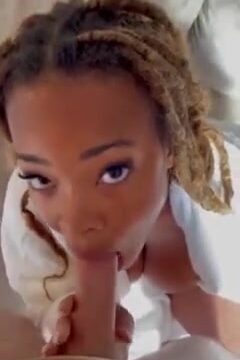 ZuriBellaRose Sucks And Rides Her Boyfriend’s Huge Dick
