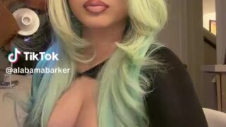 Alabama Barker Shows Off Her Huge Boobs